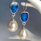 Ocean Pearl Drop Earrings