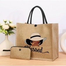 Blessed Khaki Tote