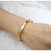 Golden Glam Studded Bangle