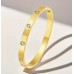 Golden Glam Studded Bangle