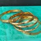 Ethnic Charm Bangle Set