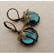 Blue Vintage Earings