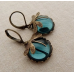 Blue Vintage Earings