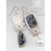 Shadowed Twilight Asymmetry Earrings