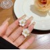White Blossom Pearl Studs