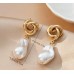Golden & Pearl Radiance Dangles