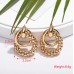 Vintage Twisted Golden Studs