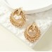Vintage Twisted Golden Studs