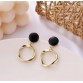 Noir Gold Glam Dangles