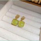 Lime Gleam Dangles
