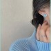 Sky Heart Studs