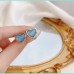 Sky Heart Studs