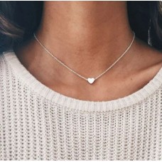 Petite Silver Heart Pendant